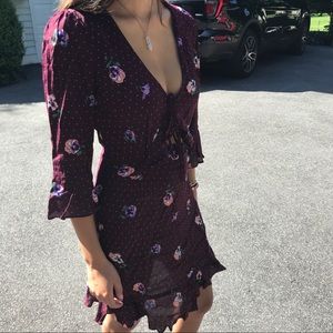 Pretty wrap dress